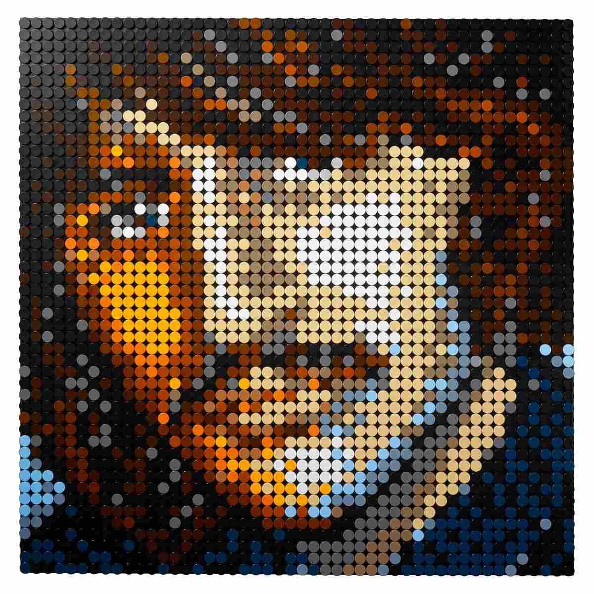 Набор LEGO® Art The Beatles (31198) позволяет собрать портрет Ринго Старра - одного из четырех участников всемирно известной группы Битлз.