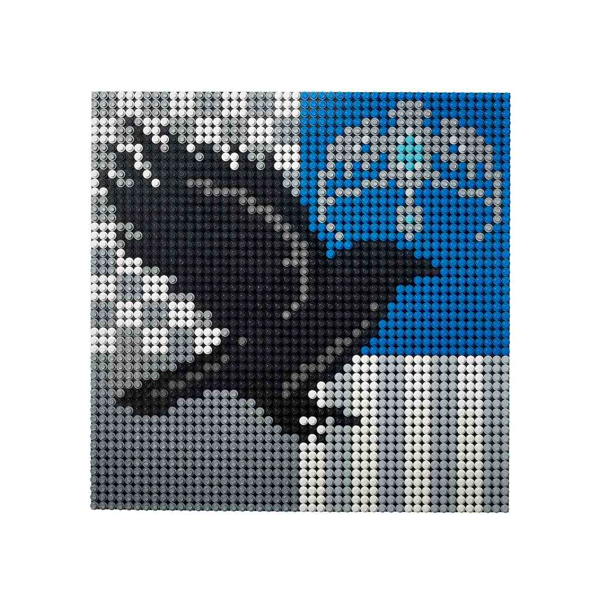 Сконструируйте герб факультета Хогвартса - Когтевран с набором LEGO® Art Harry Potter™ Hogwarts™ Crests (31201).