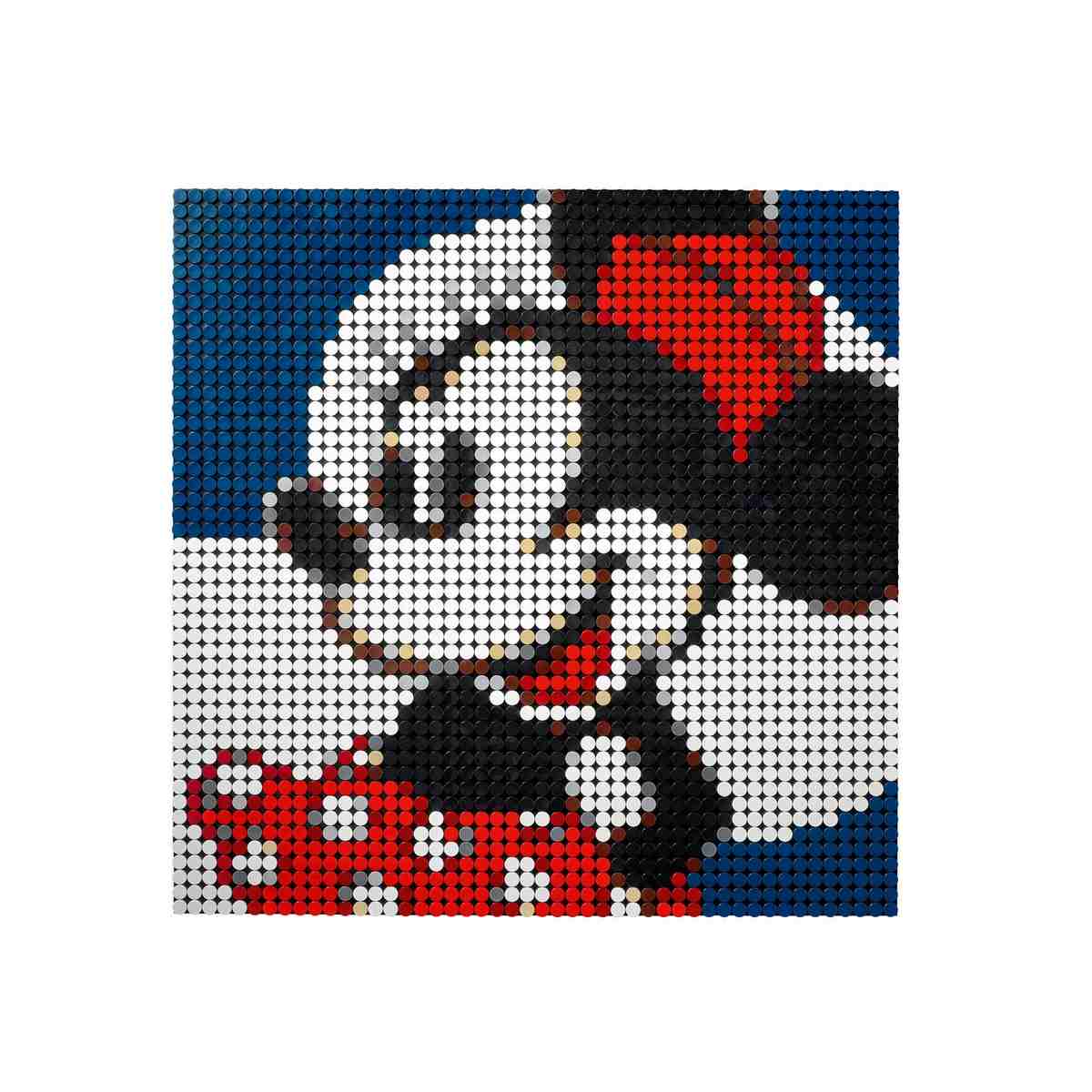 Пересоберите набор и отобразите вашу страсть к Минни Маус с конструктором LEGO® Art Disney's Mickey Mouse (31202).