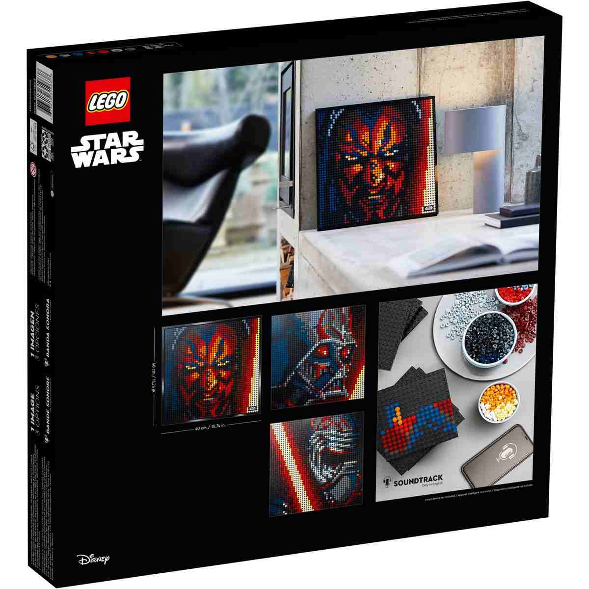 Если вы поклонник «Звёздных войн», то набор LEGO® Art Star Wars™ The Sith™ - Ситхи (31200) просто создан для вас.