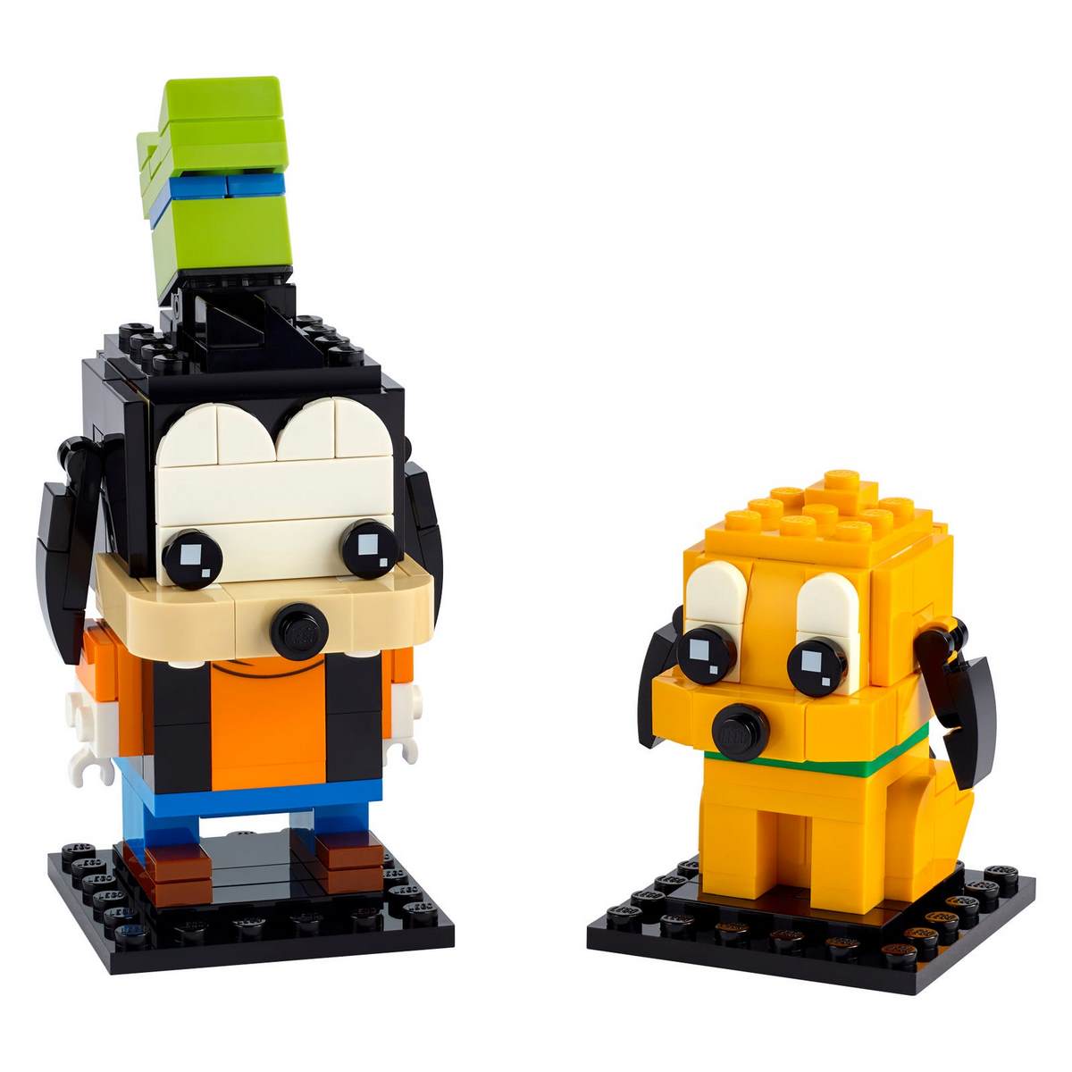 Конструктор LEGO® BrickHeadz™ Disney Гуфи и Плуто - Goofy & Pluto (40378) для детей 10+, 214 элементов, 2020 год.