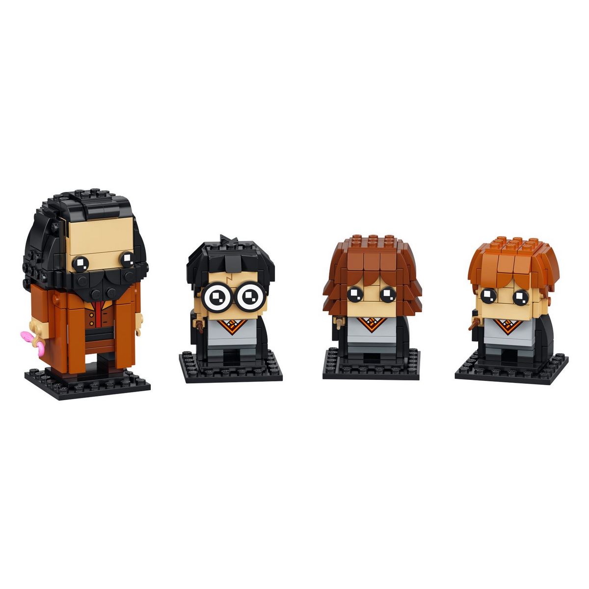Конструктор LEGO® BrickHeadz™ Harry Potter™ Гарри, Гермиона, Рон и Хагрид (40495) для детей 10+, 466 элементов, 2021 год.