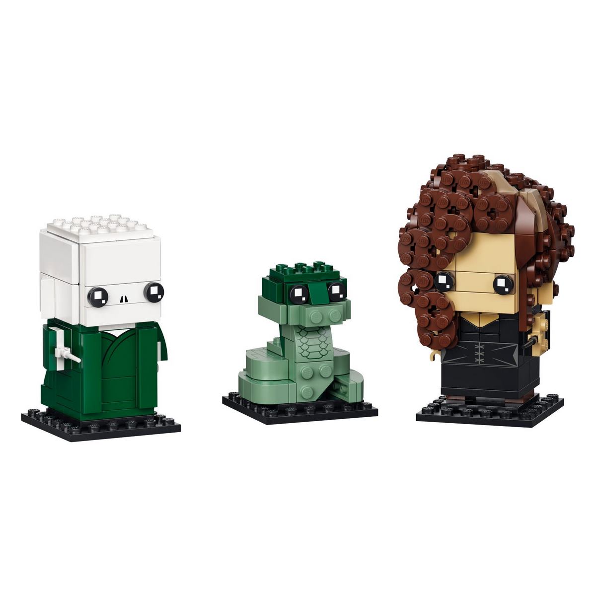 Конструктор LEGO® BrickHeadz™ Harry Potter™ Волан-де-Морт, Нагайна и Беллатриса (40496) для детей 10+, 344 элем., 2021 год.