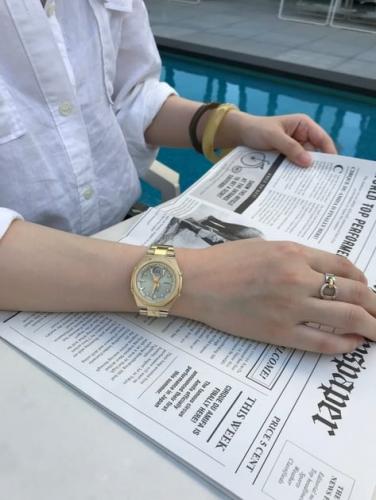Вы никогда не пропустите деловую встречу или важный ивент благодаря функции напоминания в часах MSG-B100DG-9AER.