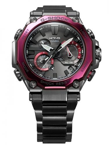 Часы G-SHOCK MTG-B2000BD-1A4ER с новой защитной структурой Dual Core Guard: карбоновый монокок в стальном корпусе.