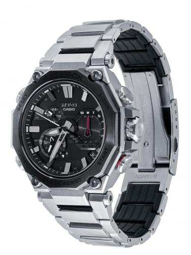 Часы G-SHOCK MTG-B2000D-1AER с новой защитной структурой Dual Core Guard: карбоновый монокок в стальном корпусе.