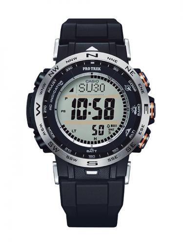 Туристические часы PRO TREK PRW-30-1AER с 3 высокочувствительными датчиками: компас, термометр и барометр / высотомер.