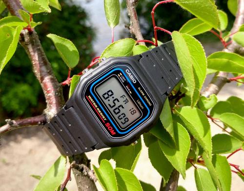 Часы CASIO W-59-1VQES отражают неустаревающее ретро направление и подчеркивают совершенный вкус владельца.